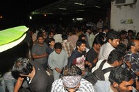 Pawan Fans Hungama at Sreeramulu Theatre